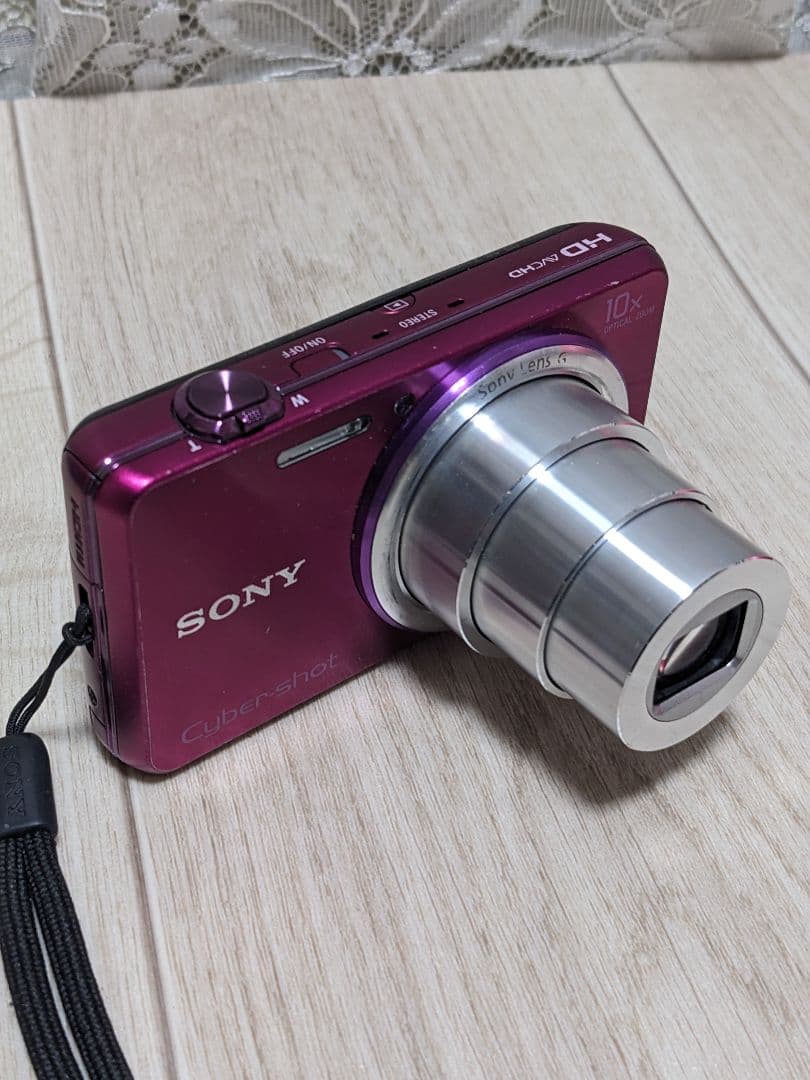 SONY デジカメ wx170　動作確認済み! 1820万画像！色ピンク