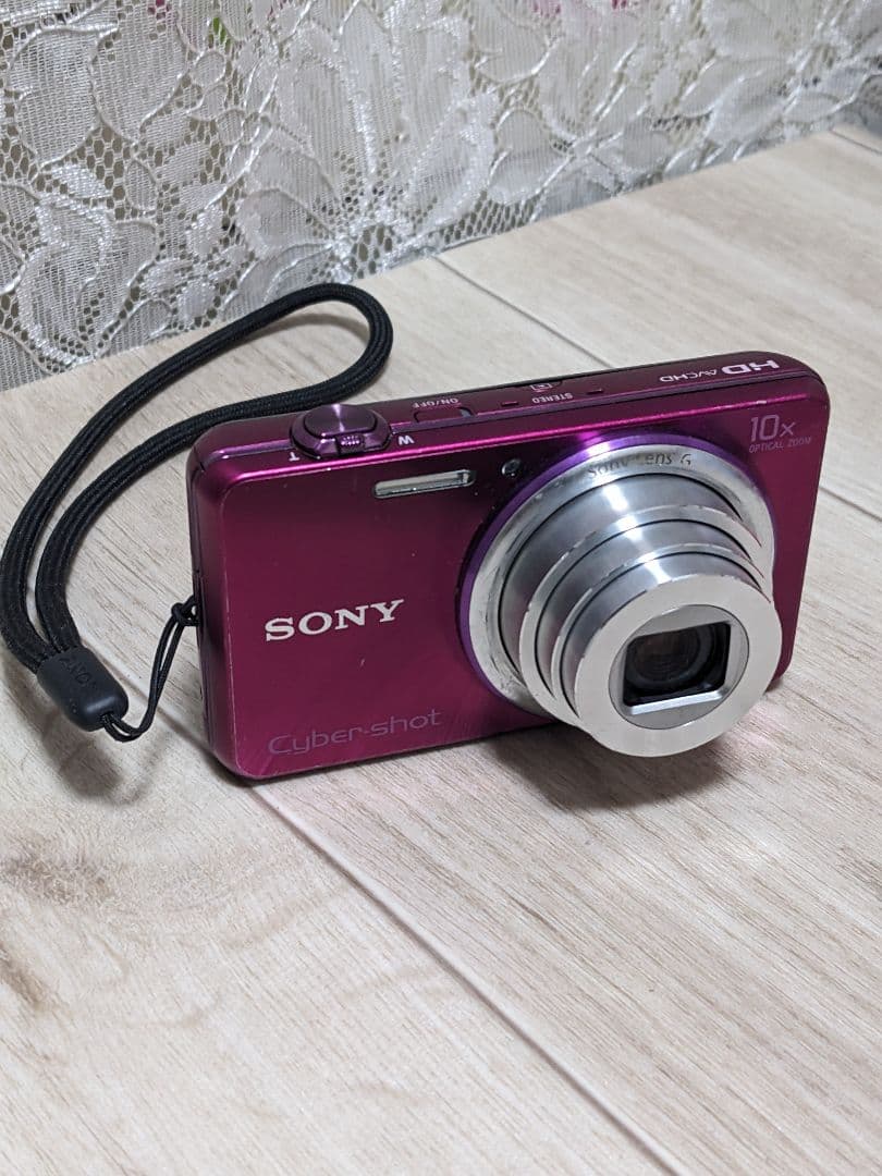 SONY デジカメ wx170　動作確認済み! 1820万画像！色ピンク
