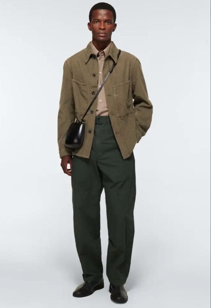 【良好】21AW 定価6.4万 LEMAIRE ルメール コーデュロイジャケット