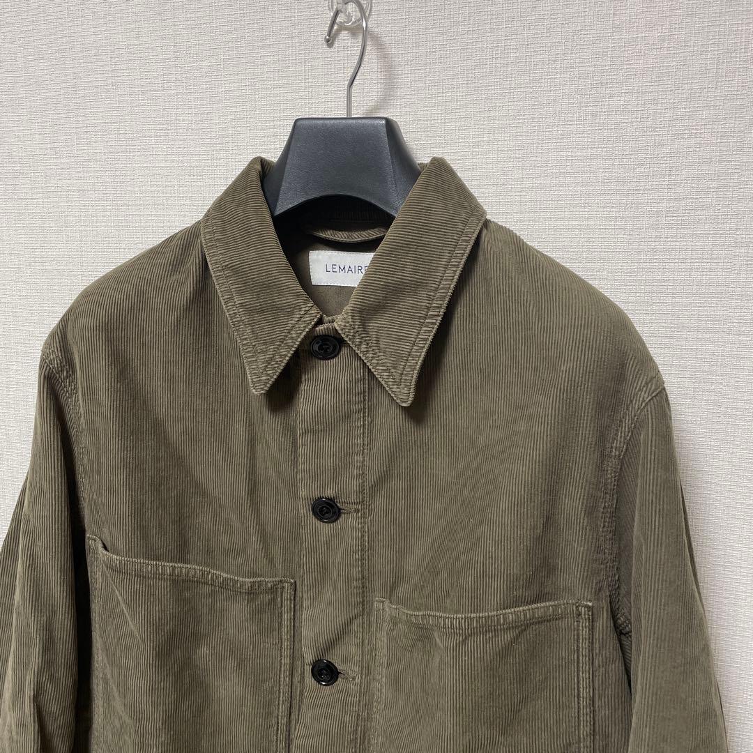 【良好】21AW 定価6.4万 LEMAIRE ルメール コーデュロイジャケット