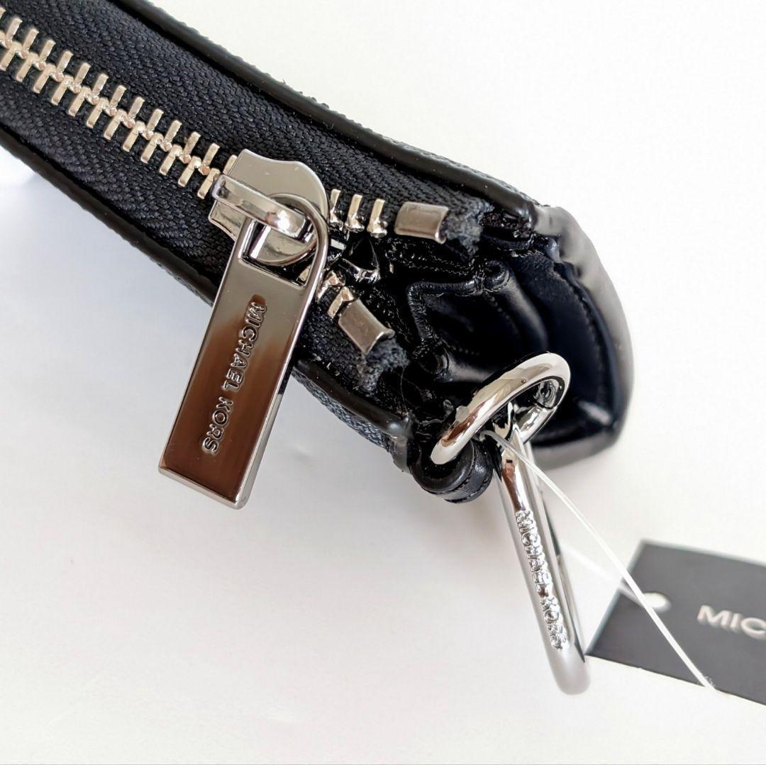 【海外限定品】マイケルコース ケース キーチャーム 小銭入れ ネイビー 青