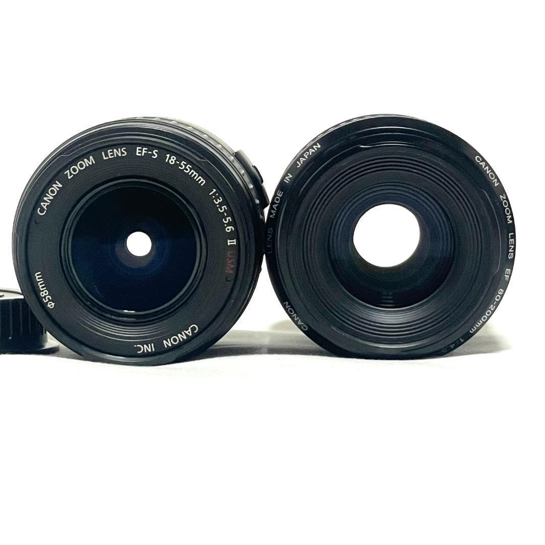 遠景も日常もこれ1台❣️ Canon EOS Kiss X5 Wズームセット