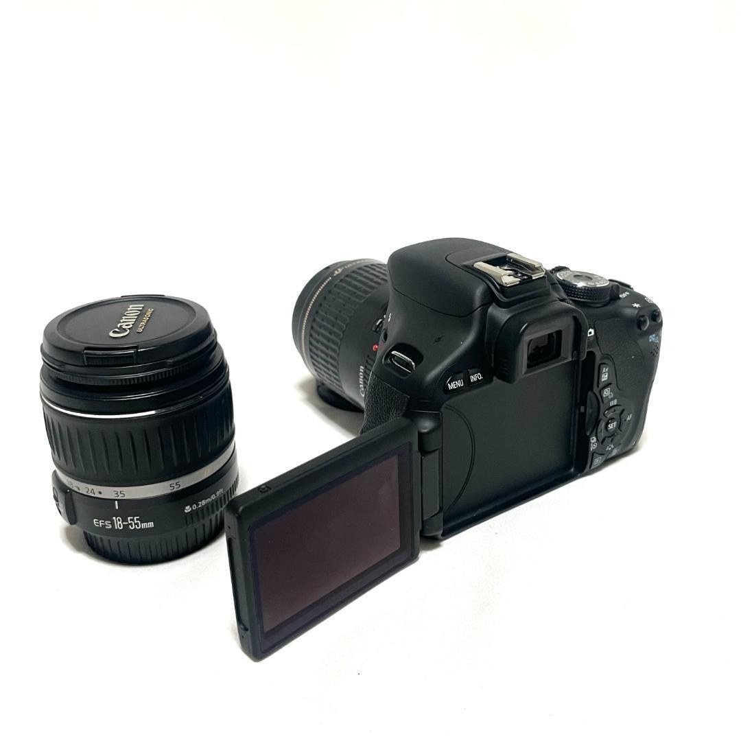 遠景も日常もこれ1台❣️ Canon EOS Kiss X5 Wズームセット