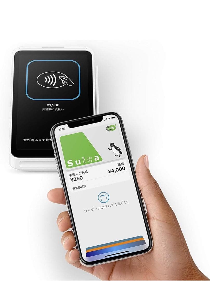 美品　Square ターミナル　プリンター内蔵型