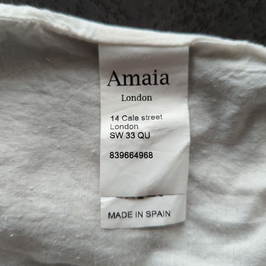 Amaia kids　6Y　116cm　チェック柄ワンピース　アマイアキッズ