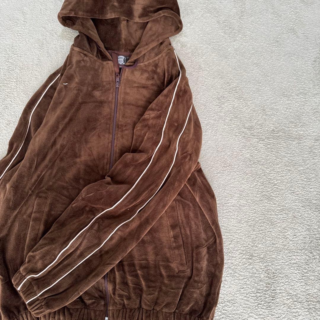 AVIREX アヴィレックス ベロア セットアップ ジャージ ジャケット パンツ