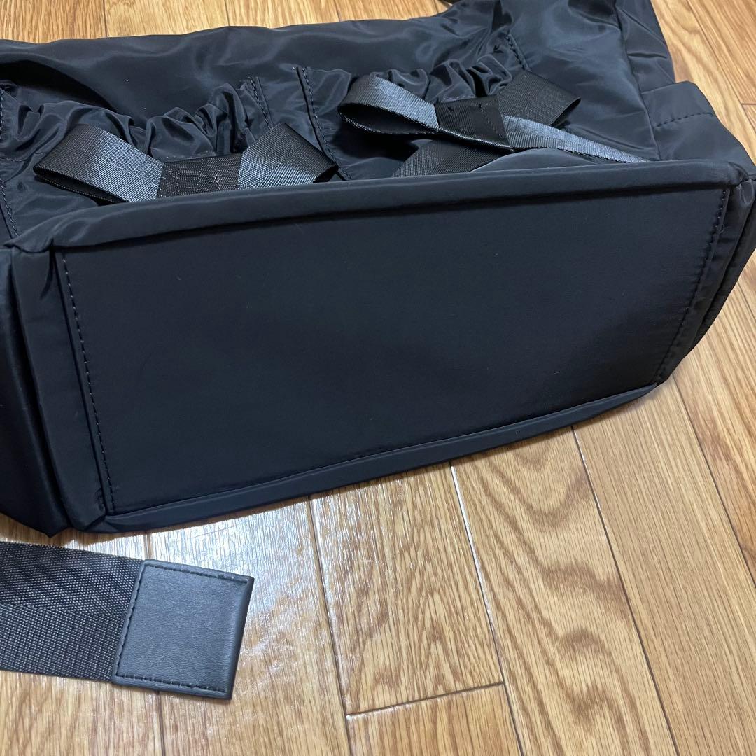 【SAPON】撥水リボンナイロンショルダーバッグ　prose verse