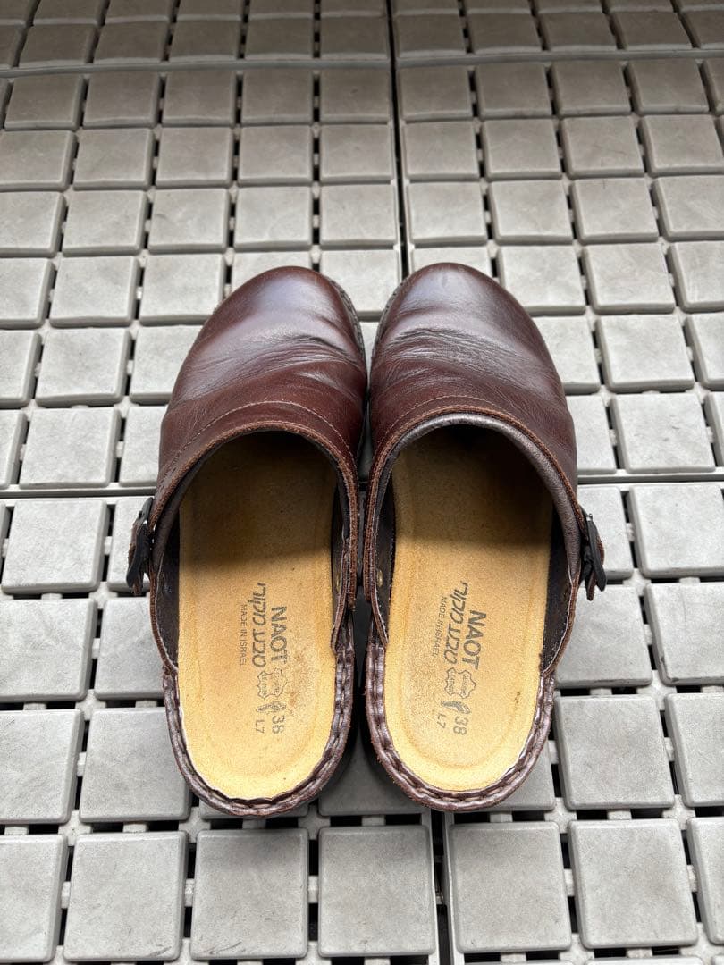 NAOT IRIS / Walnut 38 24cm ナオト アイリス サボ