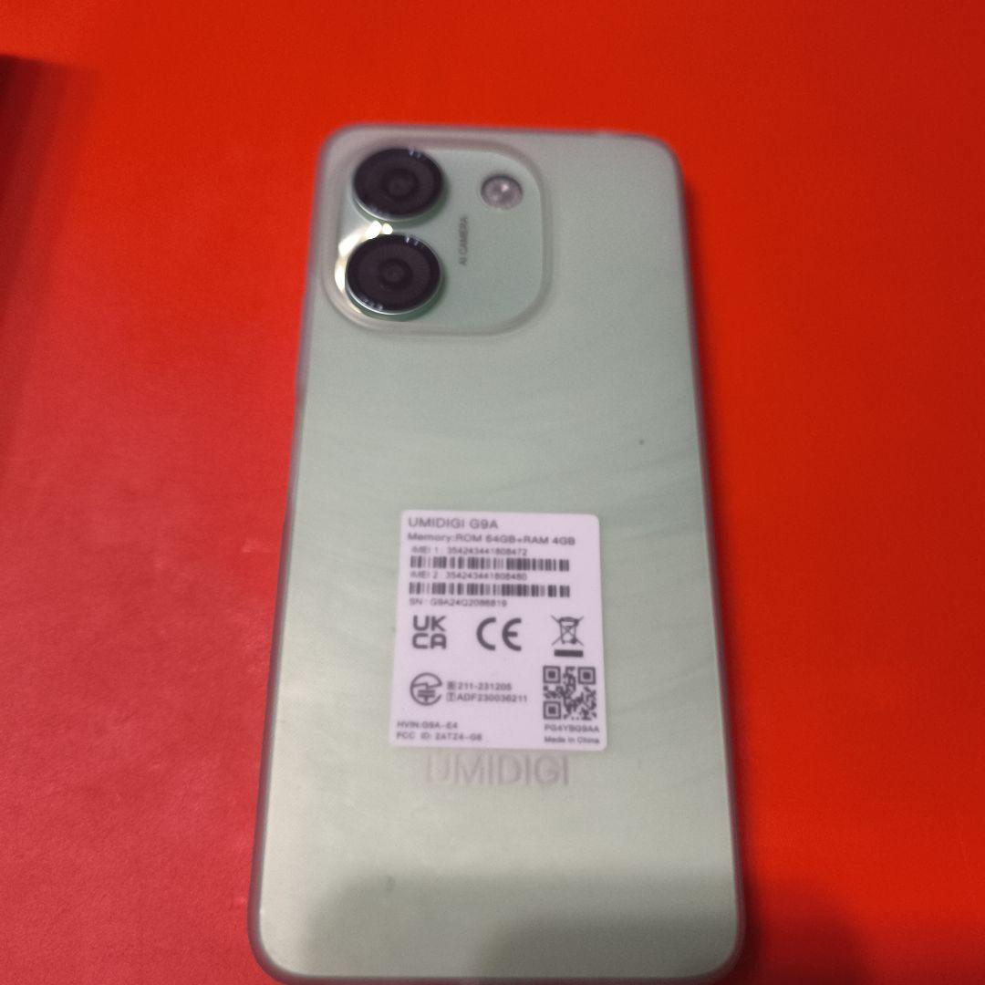 スマートフォン本体 UMIDIGI G9A