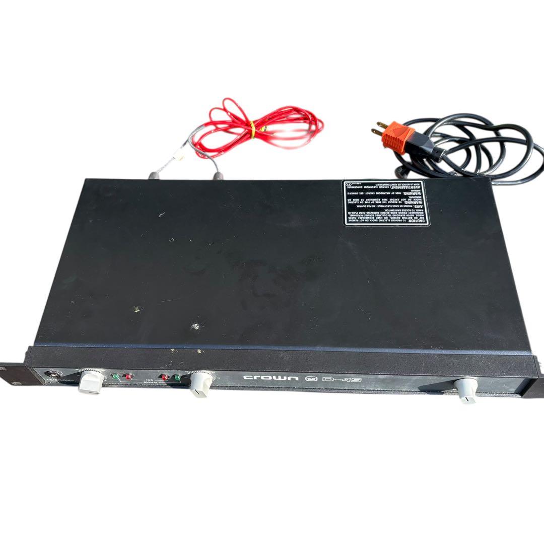 CROWN AMCRON D-45 Made in USA パワーアンプd45