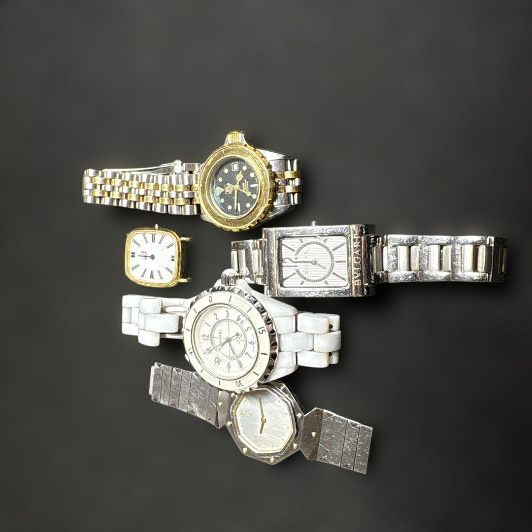 BVLGARI CHANEL YSL 時計セットジャンク品です。
