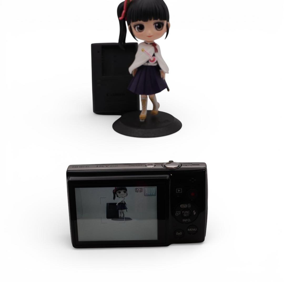 【美品】CANON／IXY 210 ブラック 作例あり