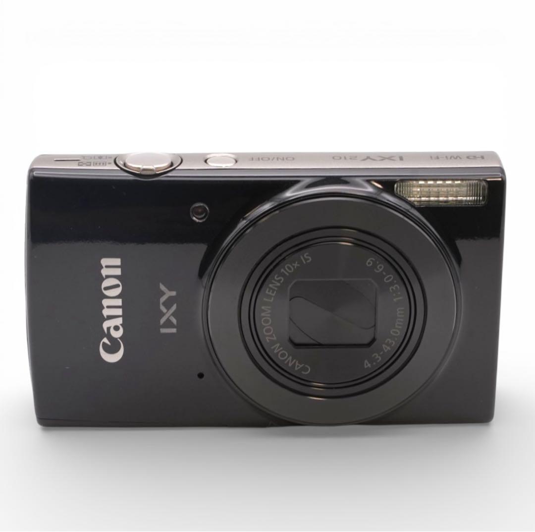 【美品】CANON／IXY 210 ブラック 作例あり