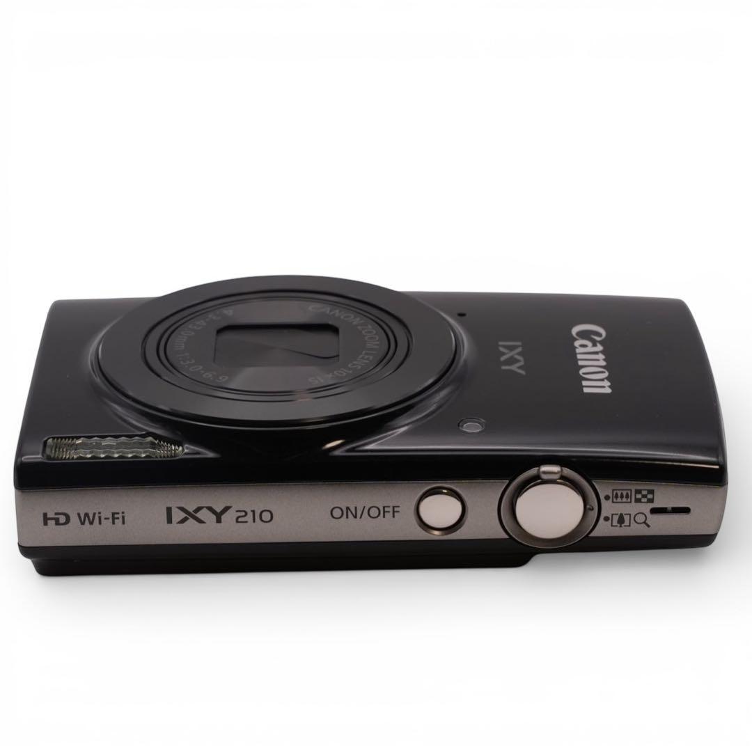 【美品】CANON／IXY 210 ブラック 作例あり