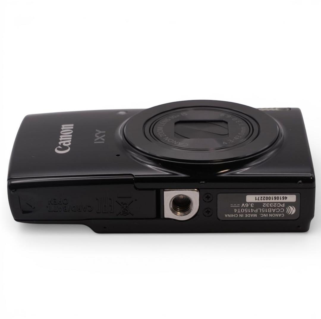 【美品】CANON／IXY 210 ブラック 作例あり