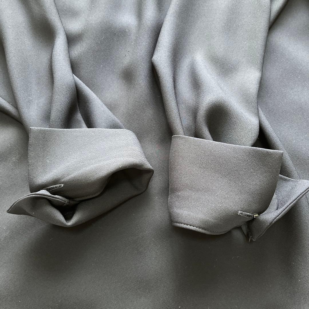 25SS セオリーリュクス　MARVINE GALI ブラウス 洗える　紺