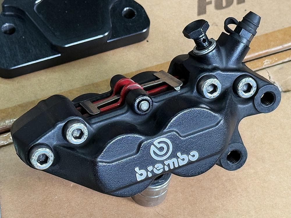 4D9 マジェスティ用 ブレンボ＆285ｍｍ大径ブレーキディスクローター