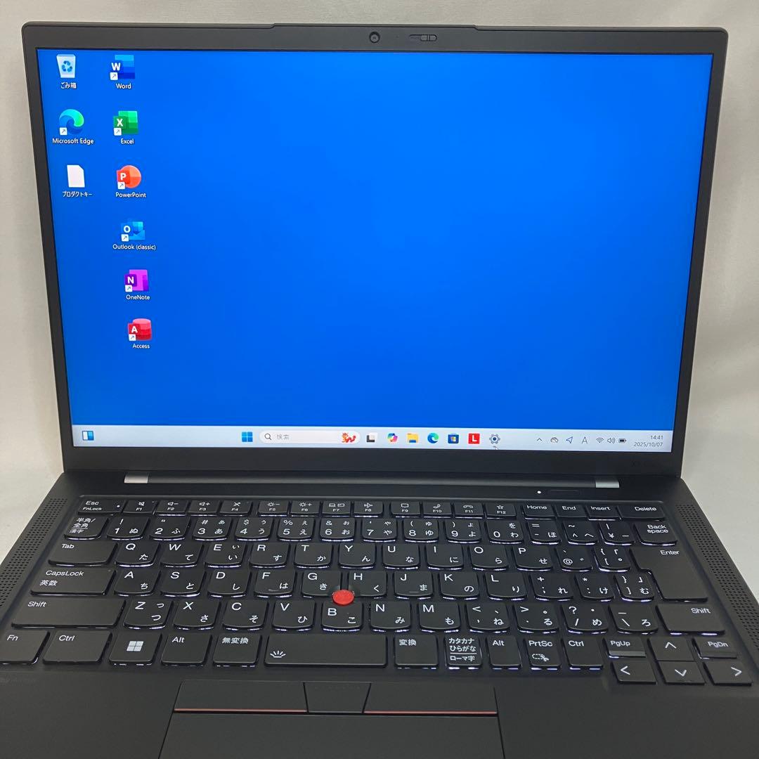 美品 X1 Carbon Gen11 13世代 i5 16GB 保証中 オフィス