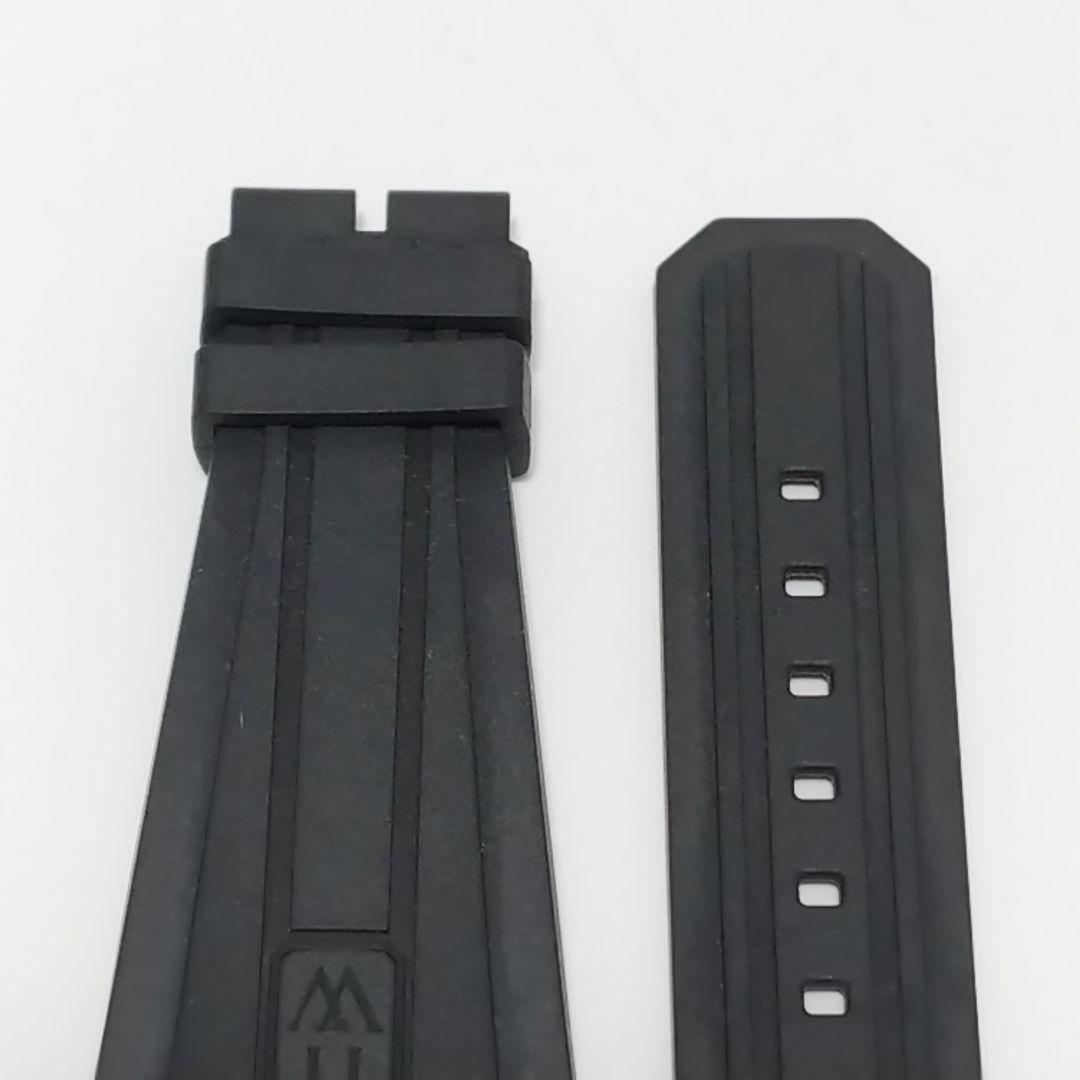 ハリーウィンストン　オーシャンスポーツ　ラバーベルト ストラップ　ブラック