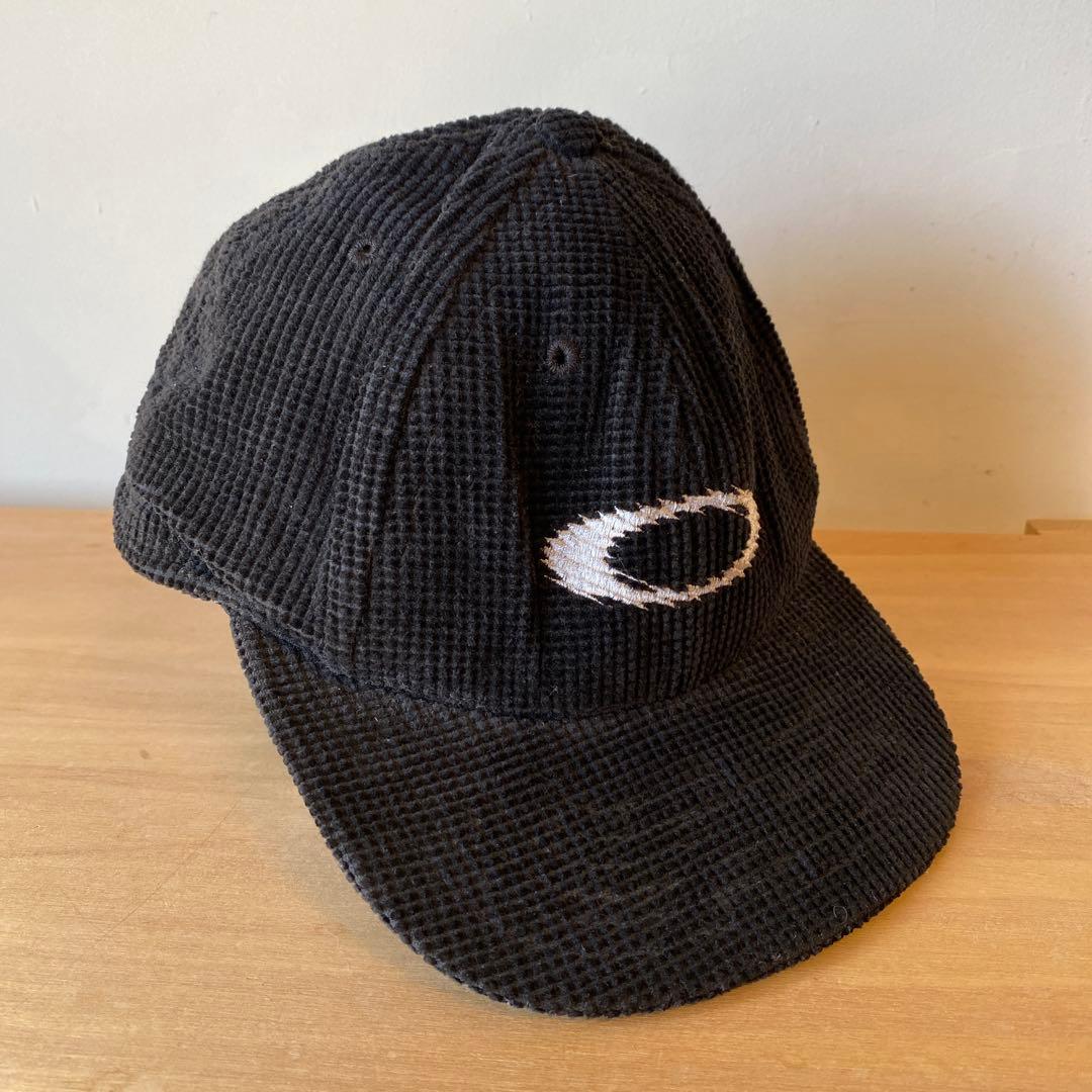 90s oakley オークリー　ギザロゴ　キャップ　コーデュロイ　USA製