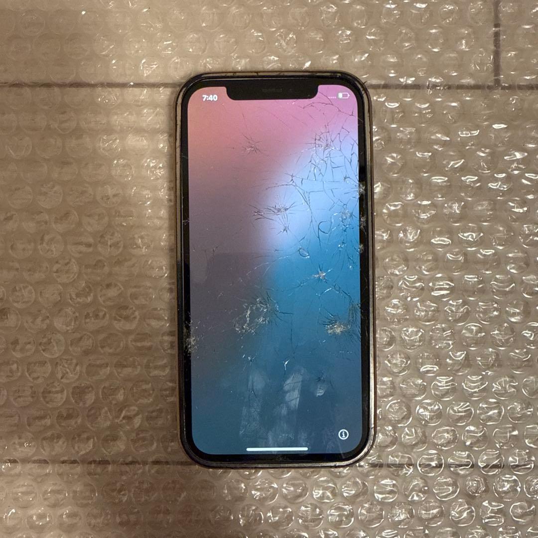 【割れ多数】【反応悪い】iPhone12 128GB