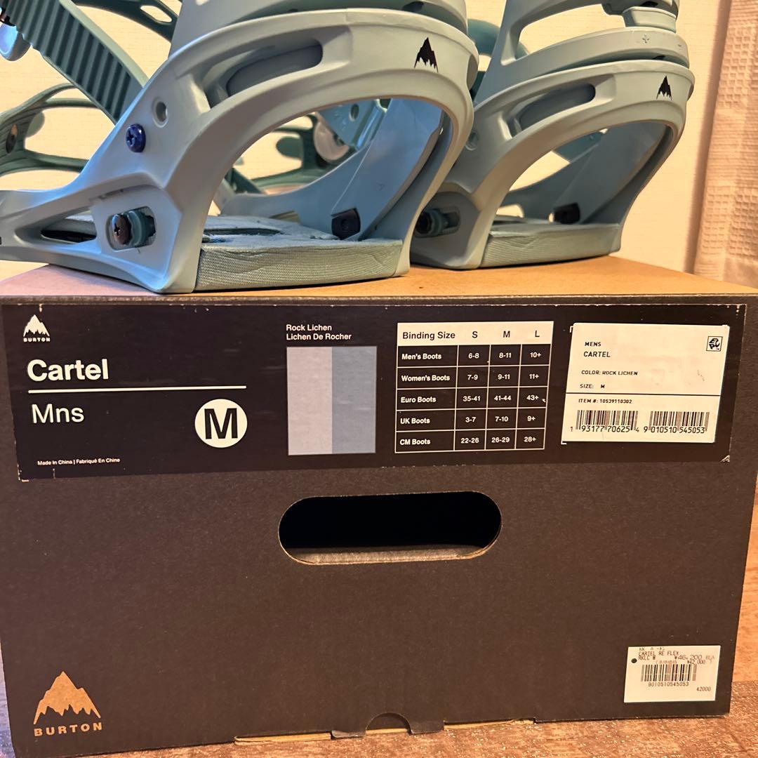 Burton Cartel ビンディング Re:Flex Mサイズ