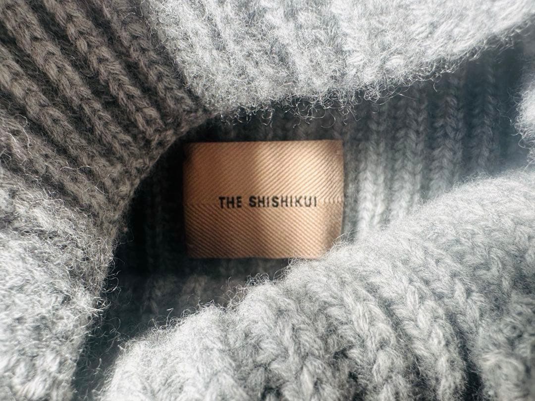 THE SHISHIKUI HIGH NECK KNIT カシミヤ