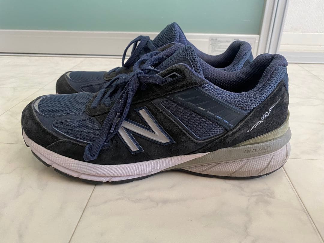 New Balance 990 v5 ネイビー　28cm