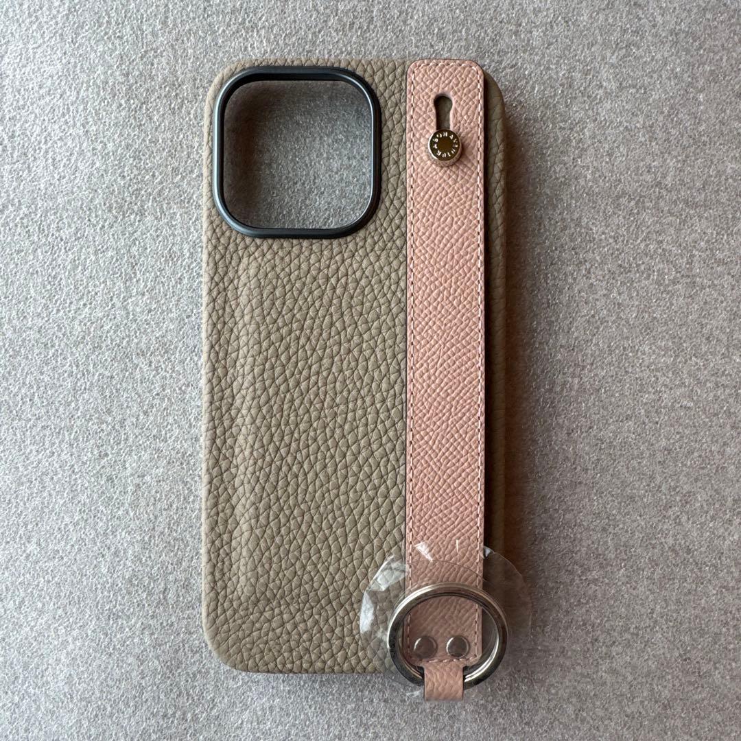 M*n様 BONAVENTURA ハンド付きバックカバー クレージュ×シェル