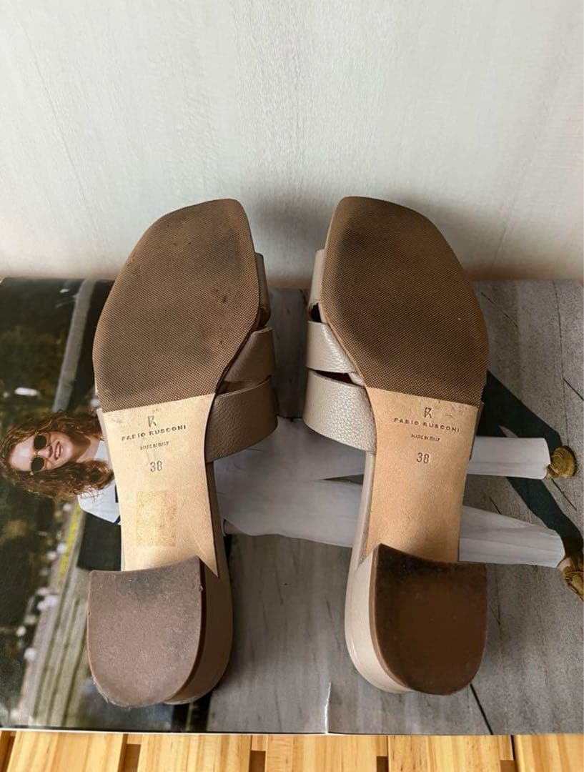 FABIO RUSCONI スクエアトゥミュール