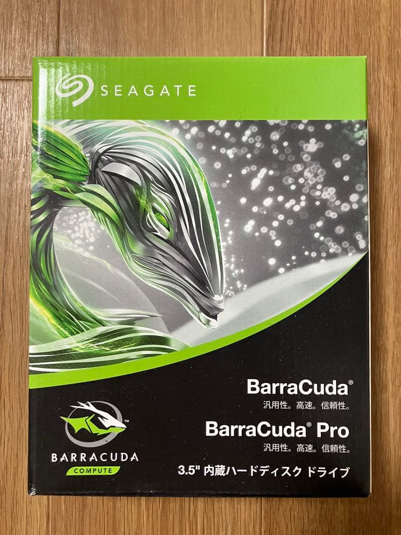 Seagate Barracuda Pro 3.5インチ HDD 8TB