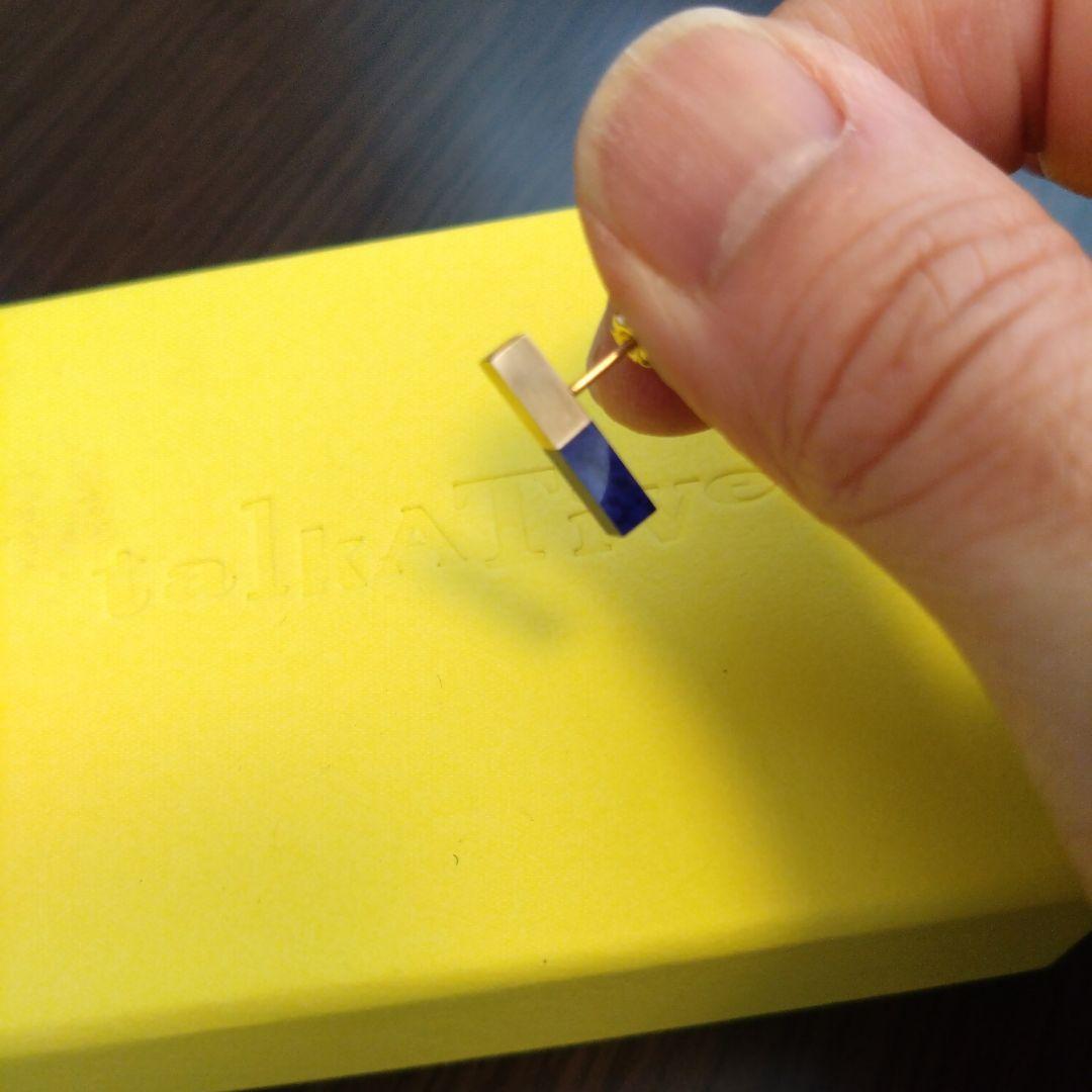 talkative トーカティブ　stick_Pierced ラピスラズリ　片耳