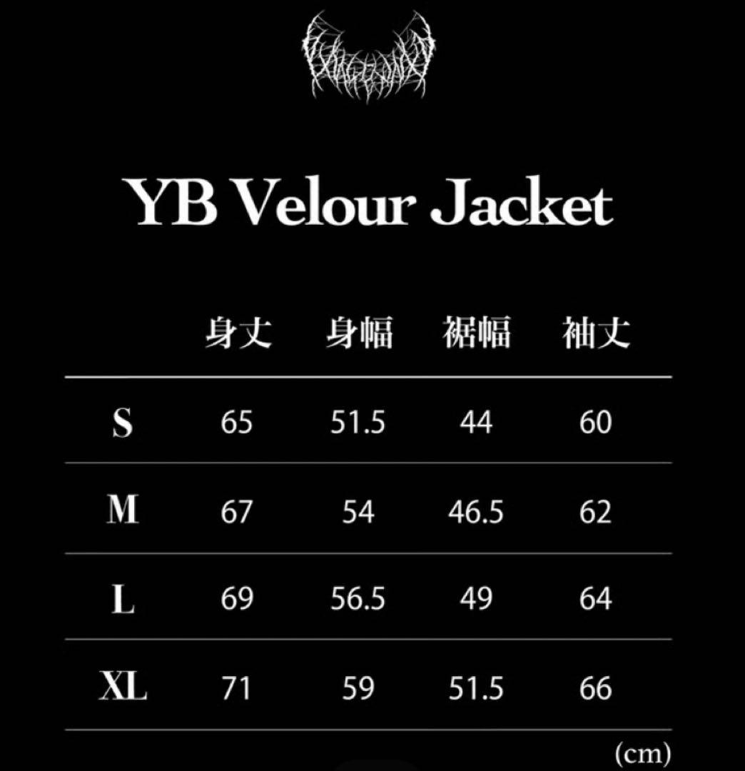 サイズS YB Velour Jacket ベロアジャケット 新品未使用