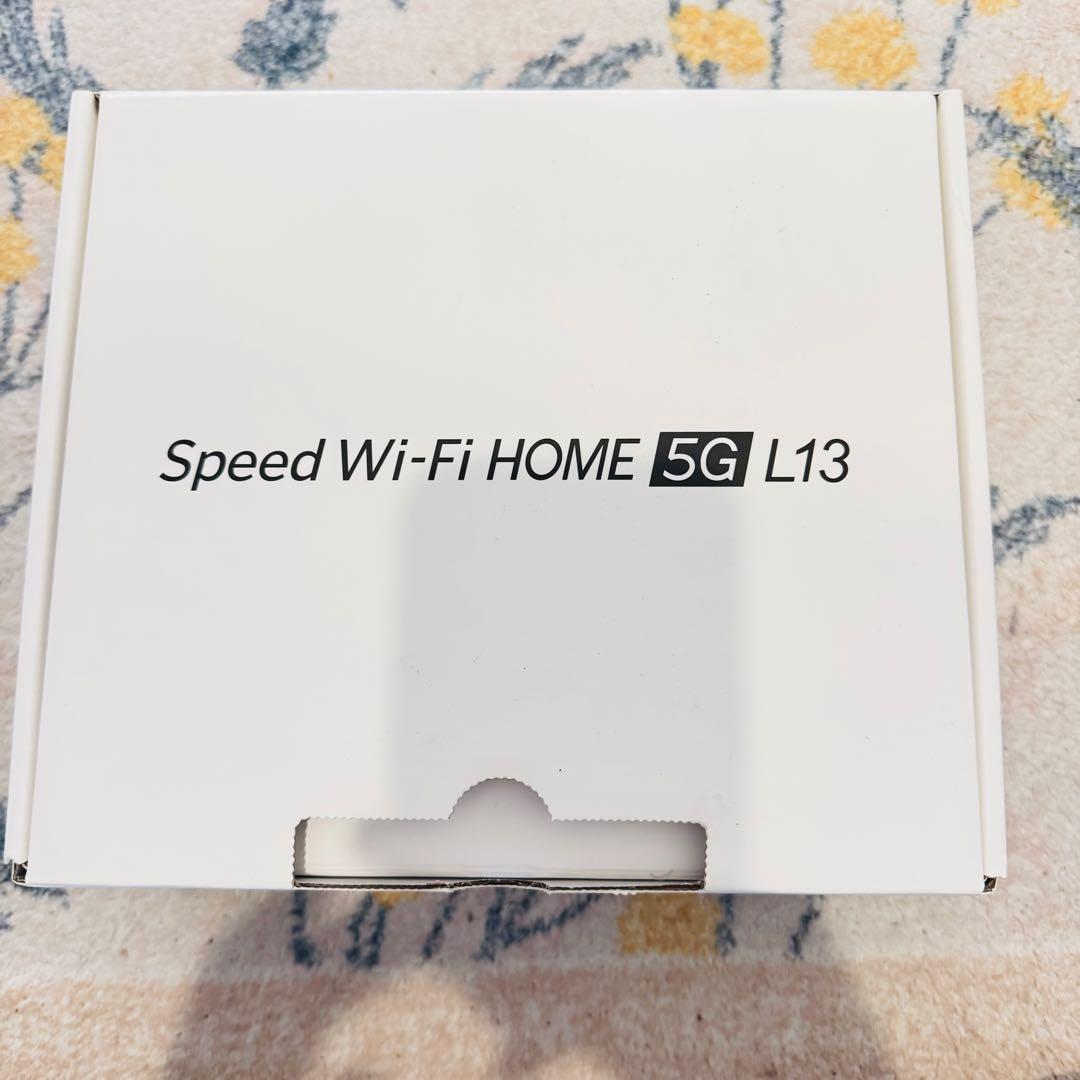 極美品 Speed Wi-Fi  5G L13