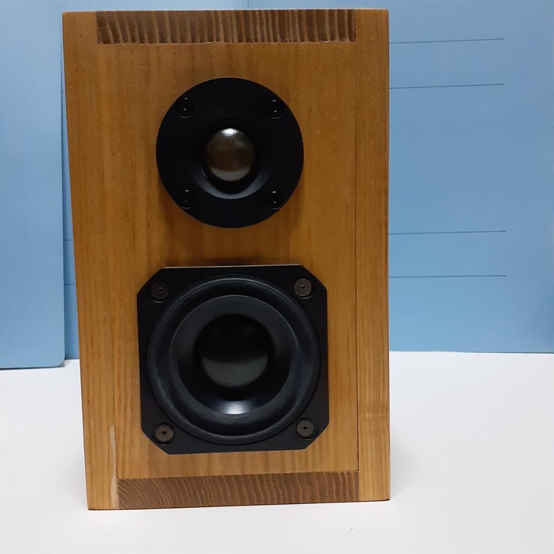 Peerless PLS-P830985　2way 自作タモ12mm厚1枚板使用