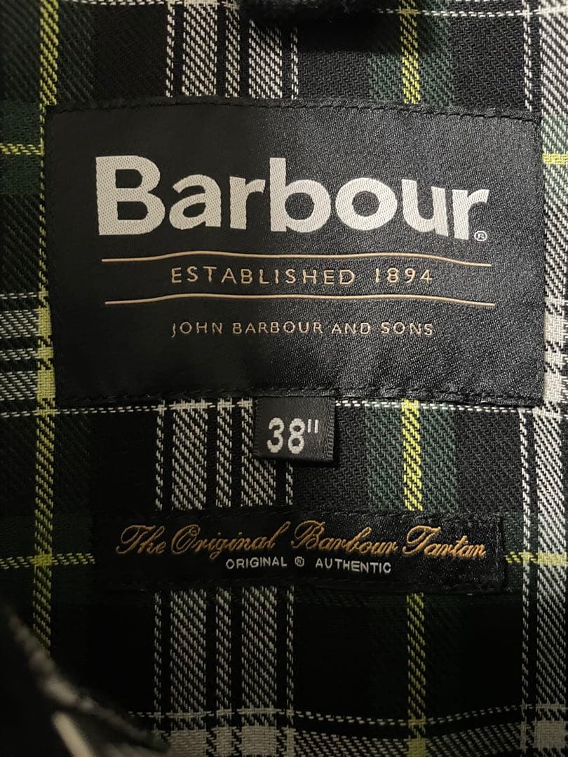 【極美品】25AW完売品 Barbour×BEAMS 別注 BEDALE 38