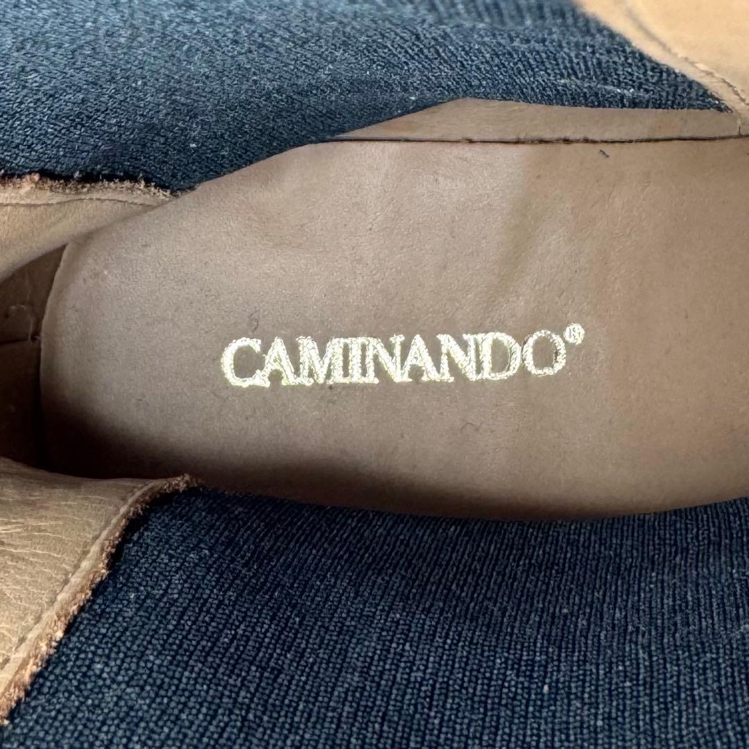 【CAMINANDO】カミナンド（25cm） サイドゴアブーツ 別注 美品