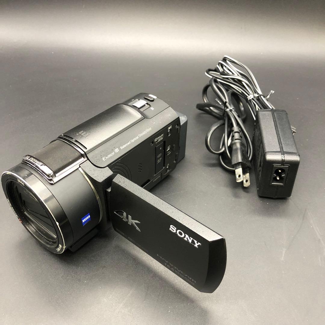 【動作確認済】SONY FDR-AX40 4Kビデオカメラ 本体 付属品有り