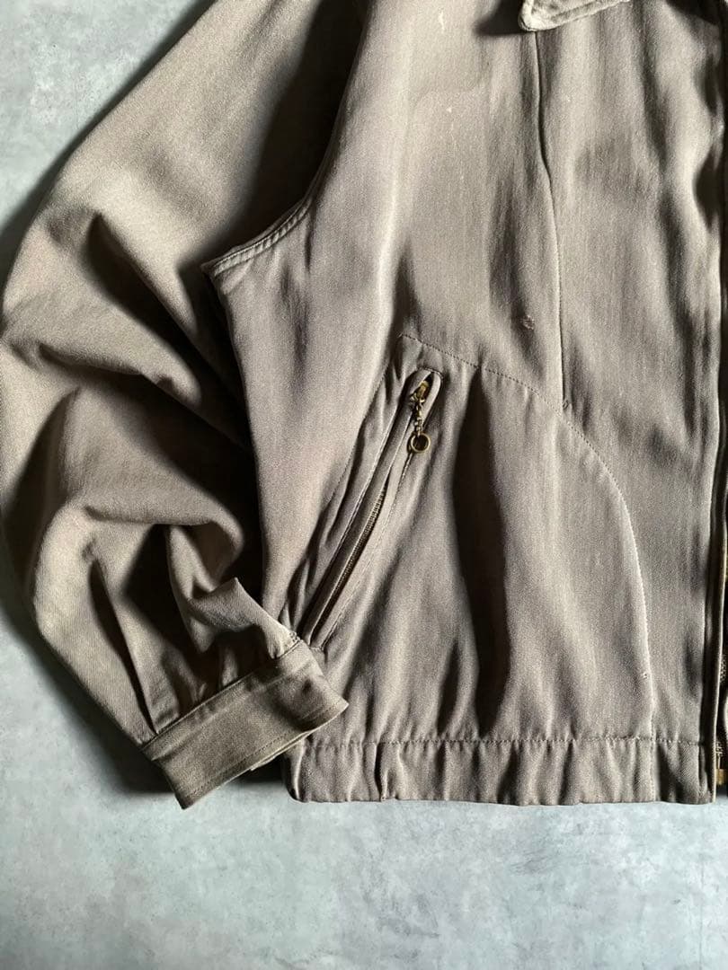 笹*川様 40s ウールギャバ スポーツジャケット 短丈 スポジャケ コの字