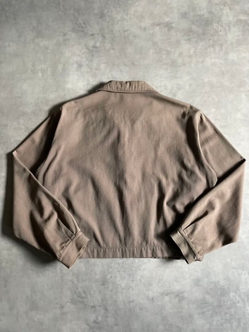 笹*川様 40s ウールギャバ スポーツジャケット 短丈 スポジャケ コの字