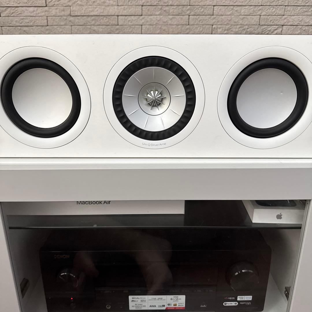 KEF Q250C センタースピーカー　ホワイト