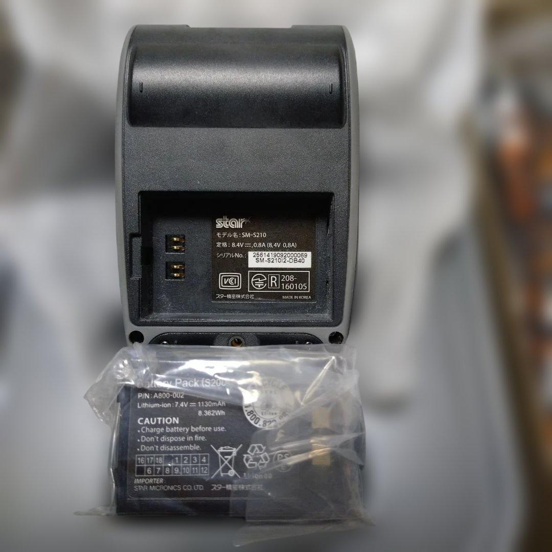 【花】【SM-S210i モバイルレシート プリンター】✭新品②