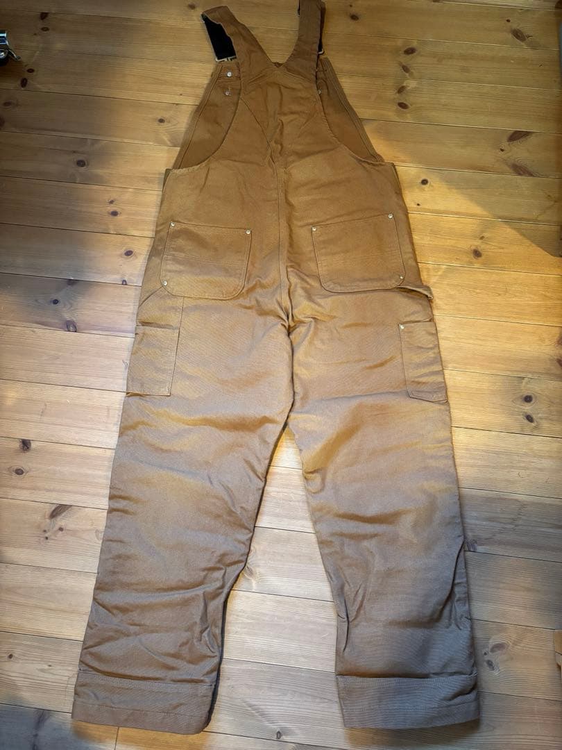 Carhartt ブラウン サロペット 36 X 32