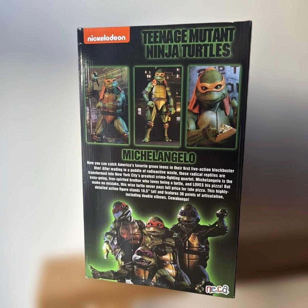 NECA ネカ TMNT ミュータントニンジャタートルズ 1/4 ミケランジェロ