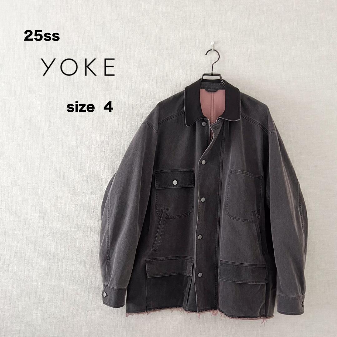 ジャケット・アウター yoke 25ss size4 COTTON CUT-OFF COVERALL