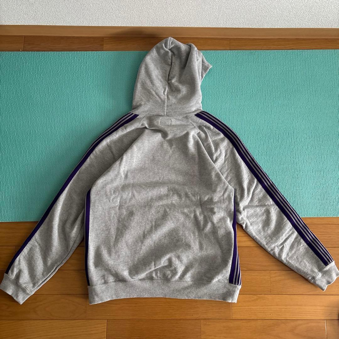 Needles グレー フード付きパーカー S