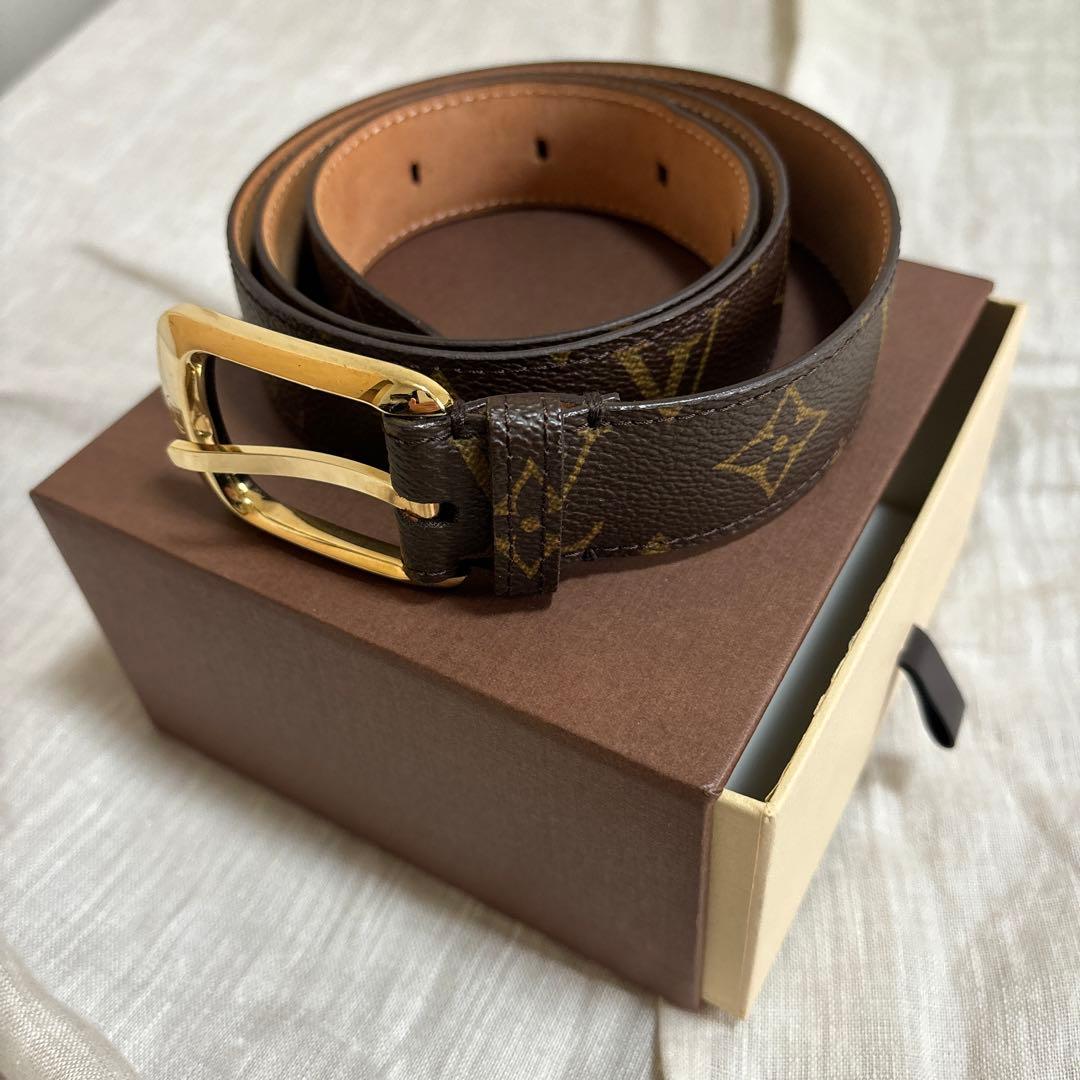 ほぼ未使用　ルイヴィトン　モノグラム　ベルト