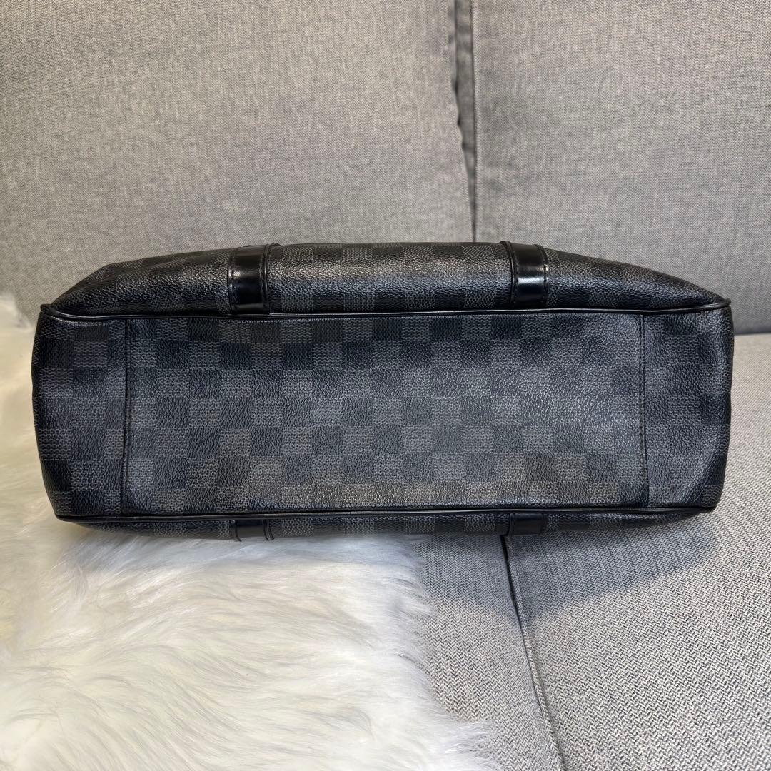 ルイヴィトン ダミエ グラフィット タダオ ハンドバッグ 2WAYショルダー付