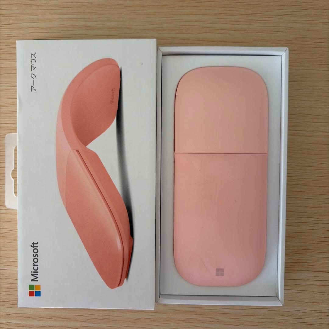 Microsoft Surface Arc Mouse ピンク