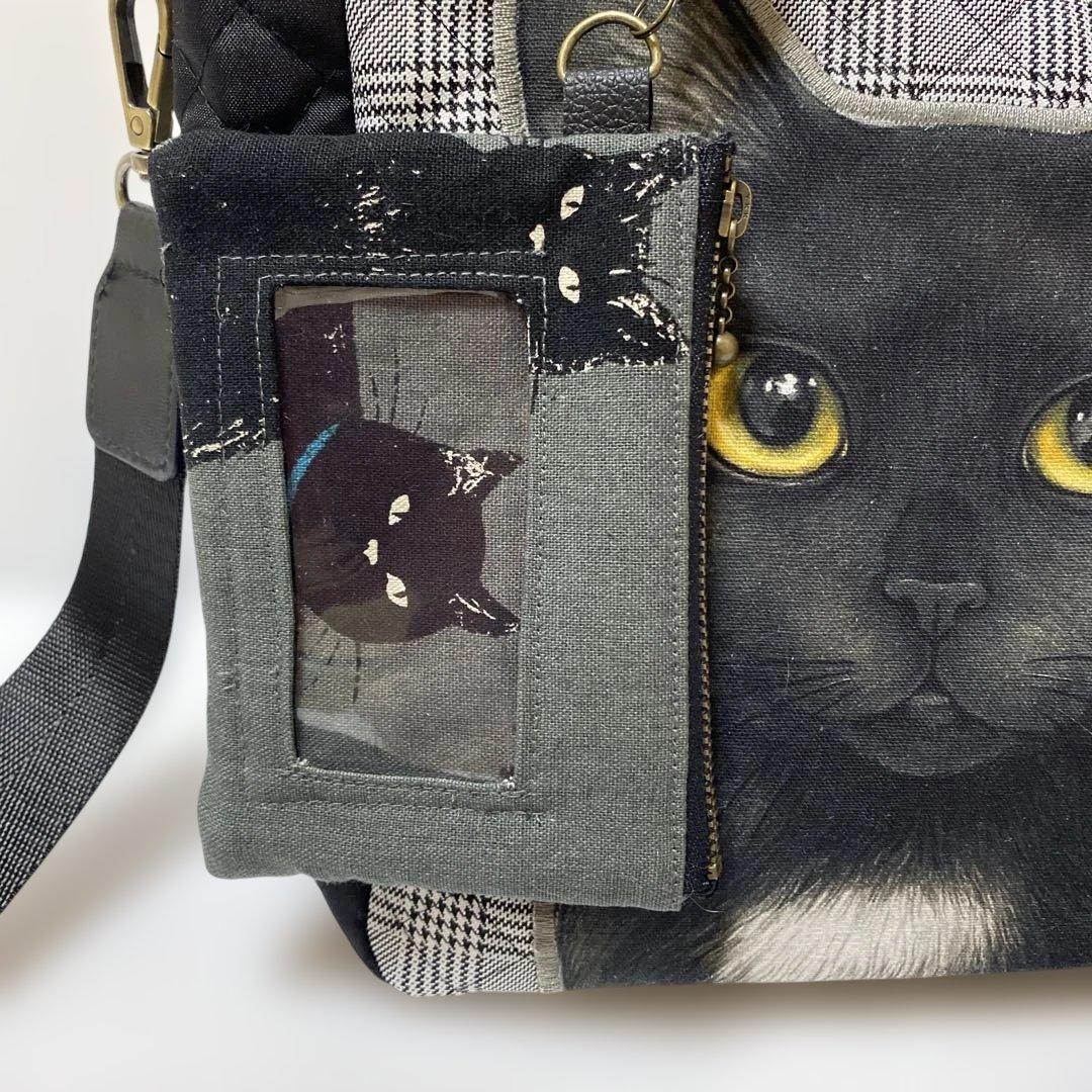 ☆*☆様 コヤンイサムチョン　ショルダートートバッグ　黒猫